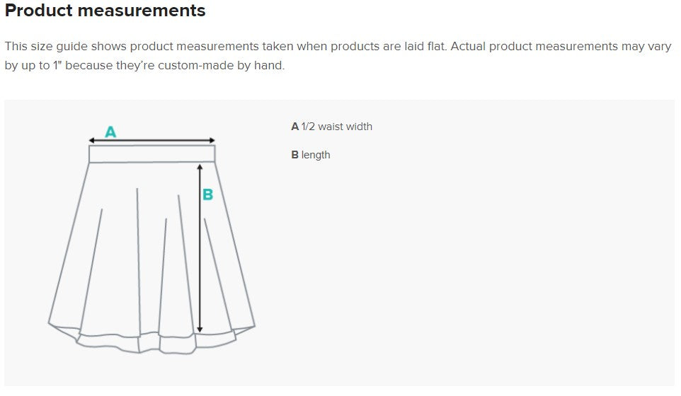 It's Wednesday Skirt