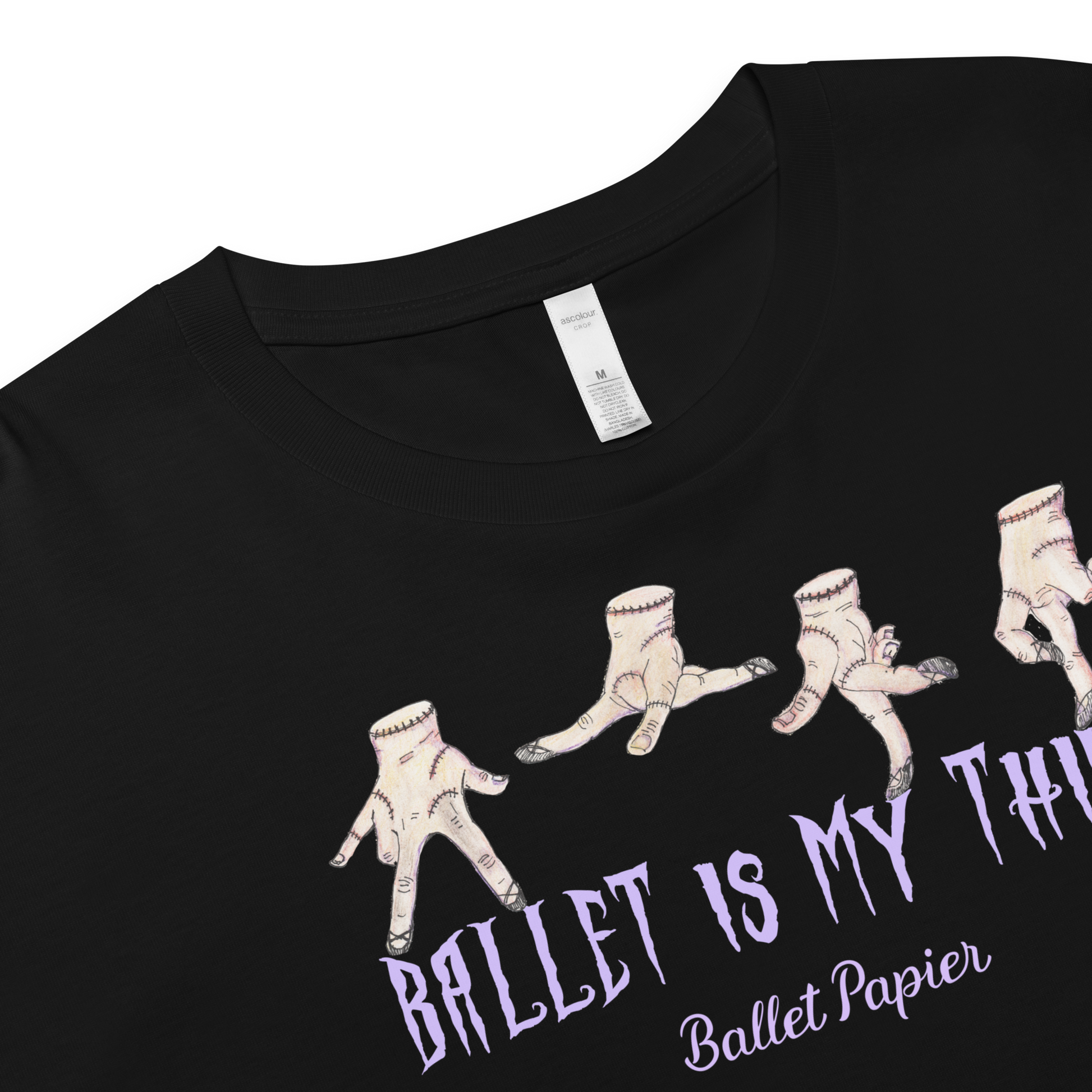 Ballet is my Thing Crop Top
