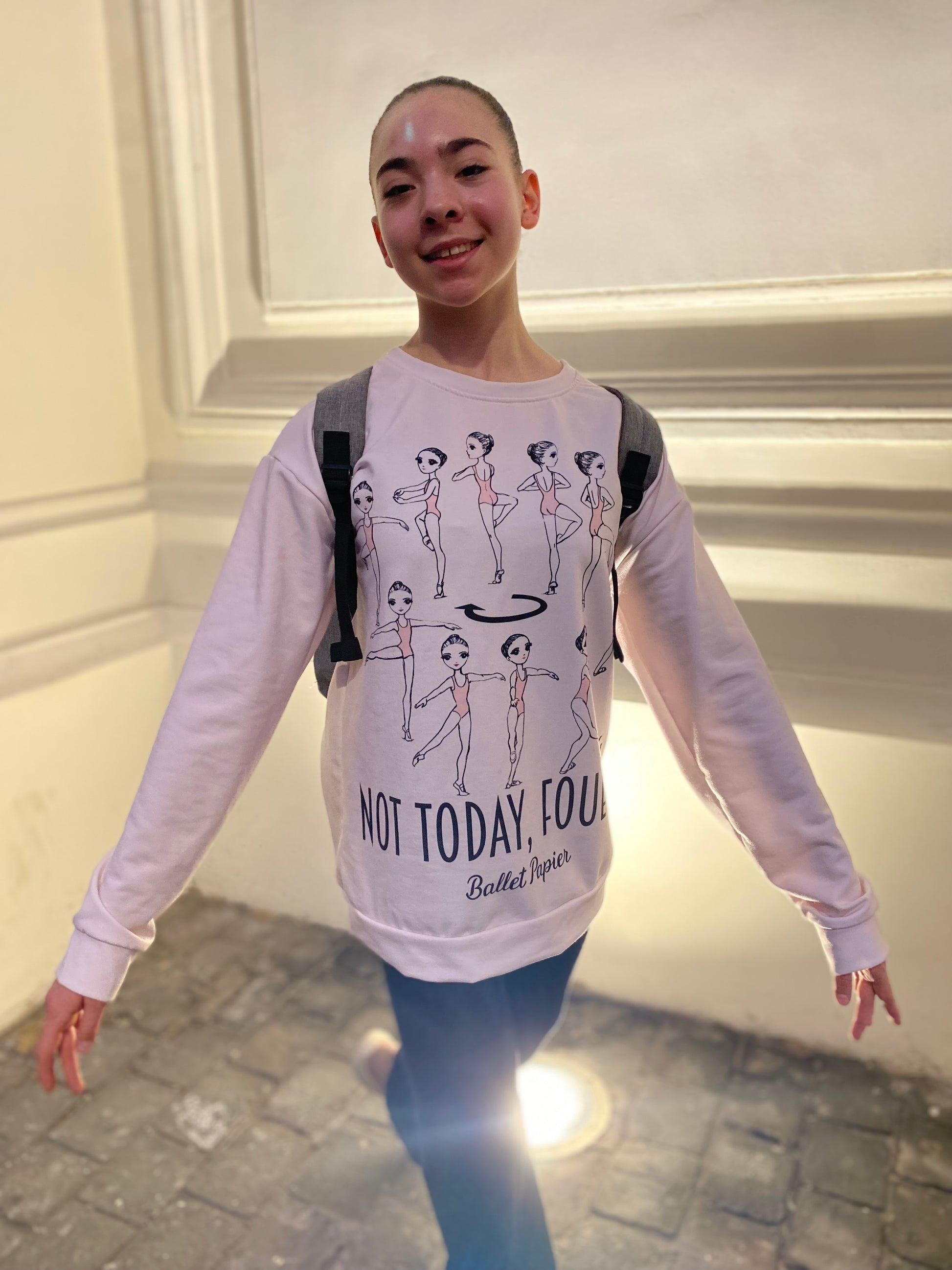 Not Today, Fouetté!  Sweatshirt — Youth/Women