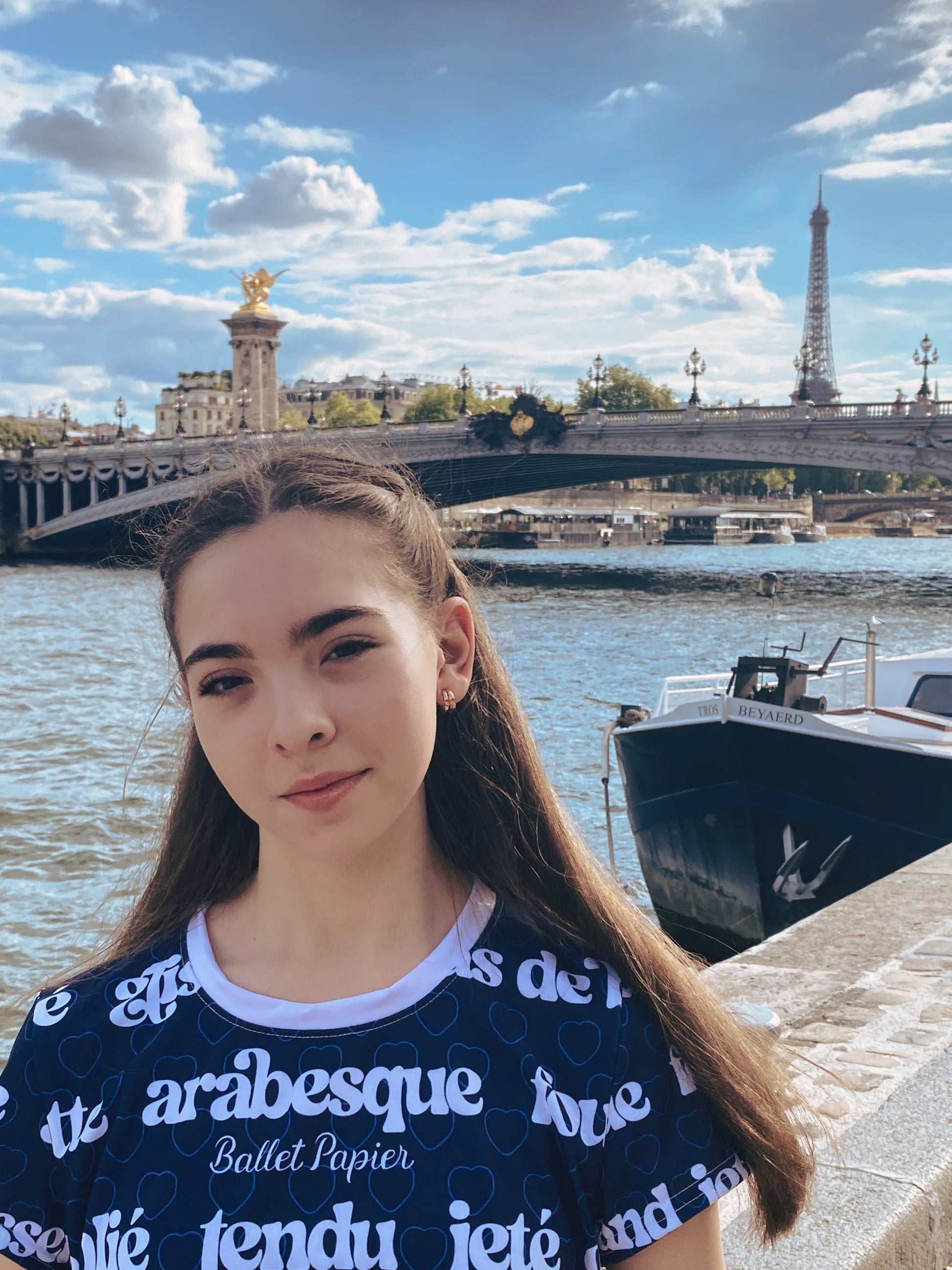 Ballet Love Language Crop Tee