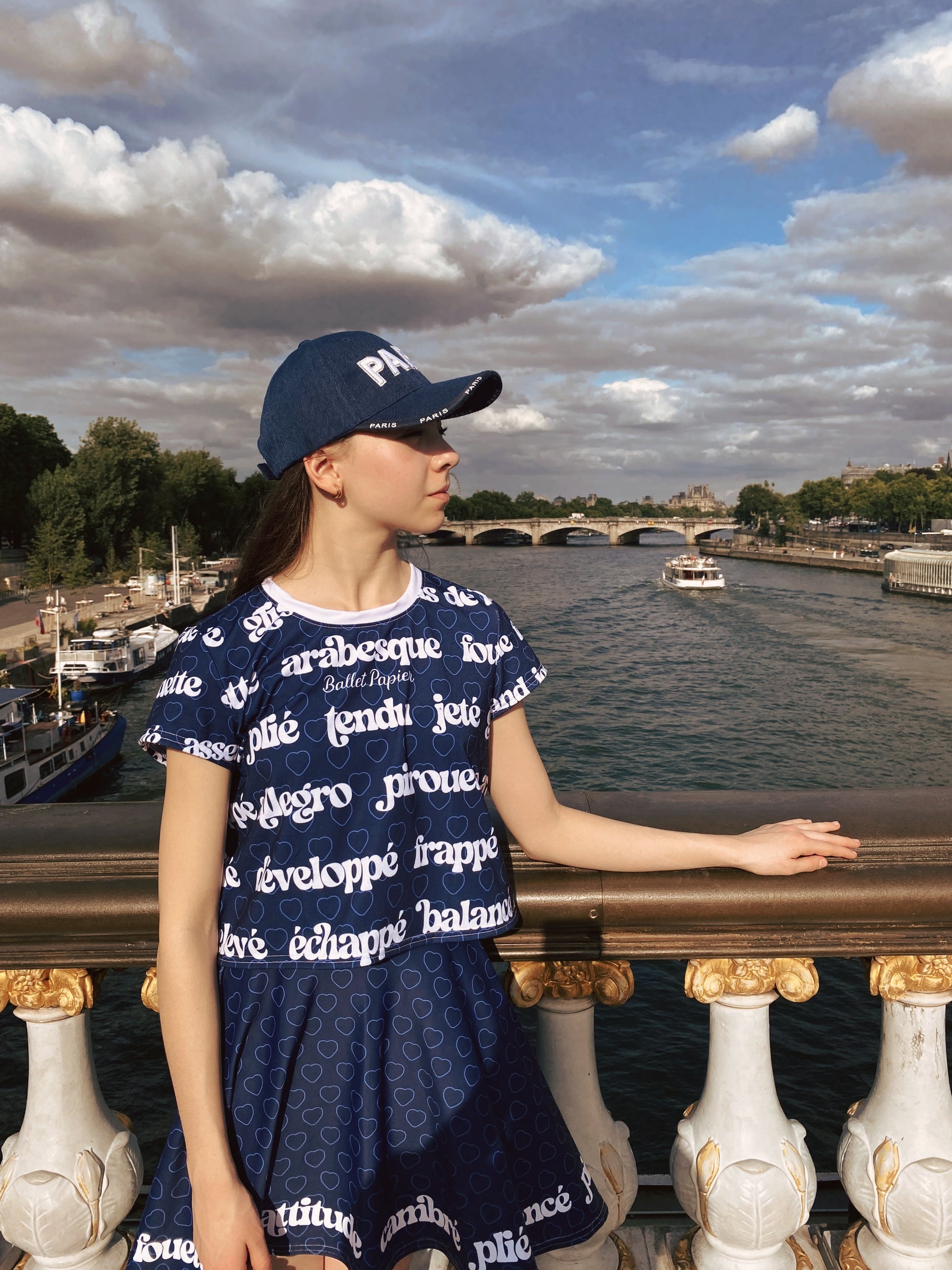 Ballet Love Language Crop Tee