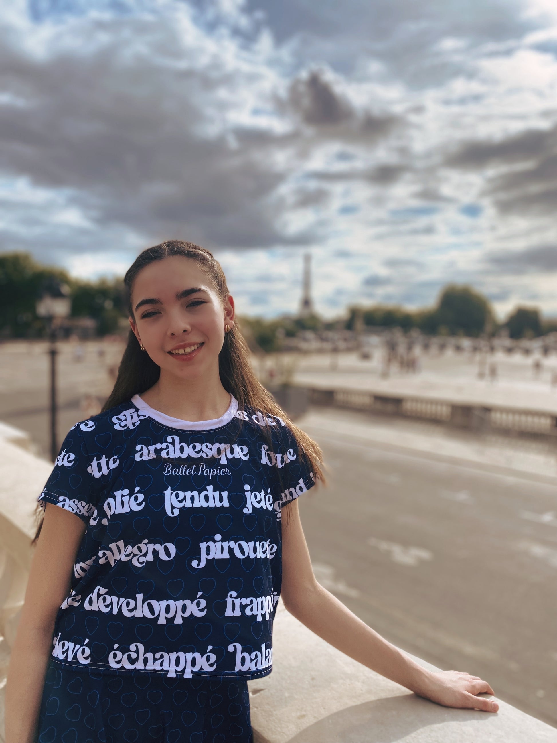 Ballet Love Language Crop Tee