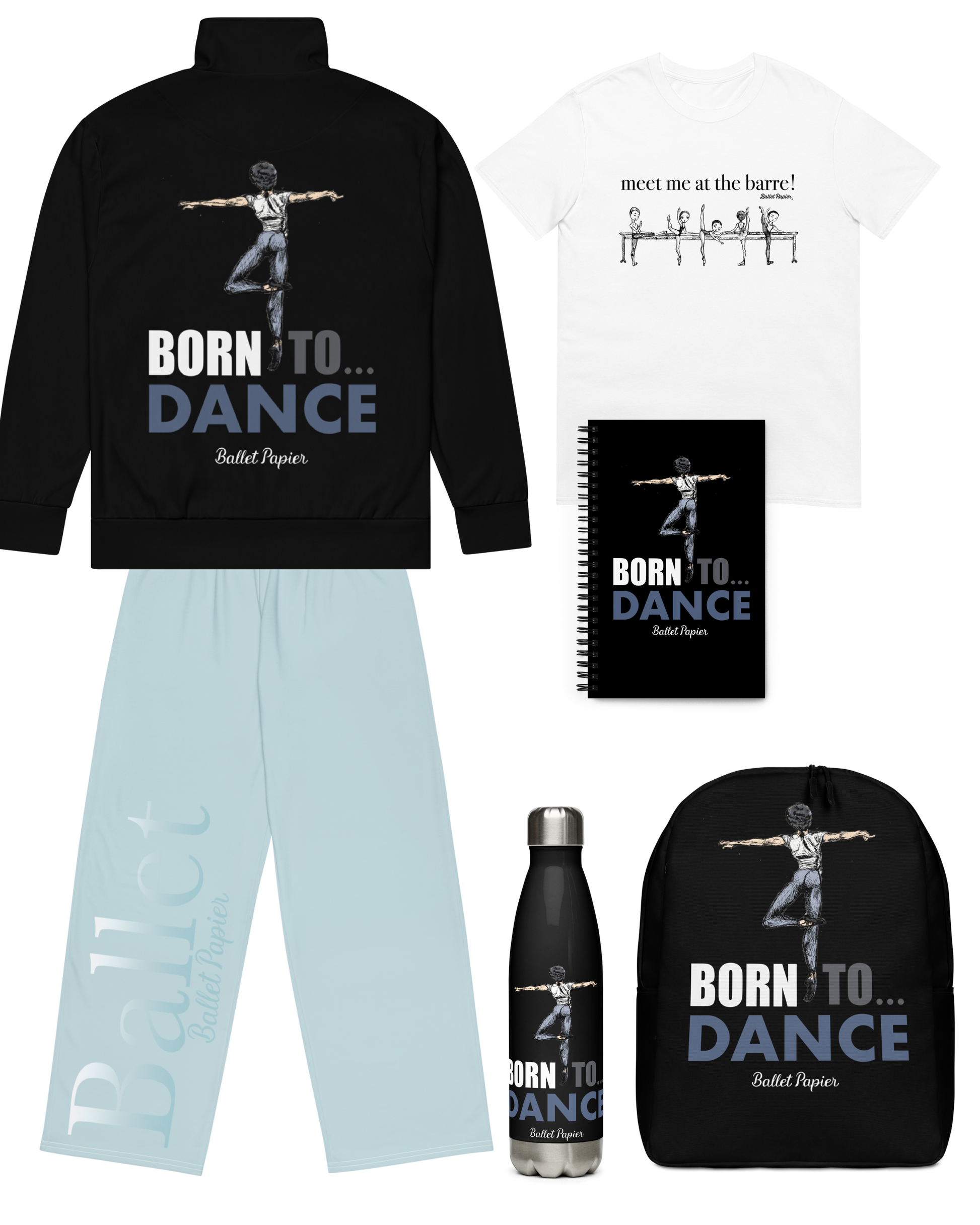 Ballet Teal Wide-Leg Pants