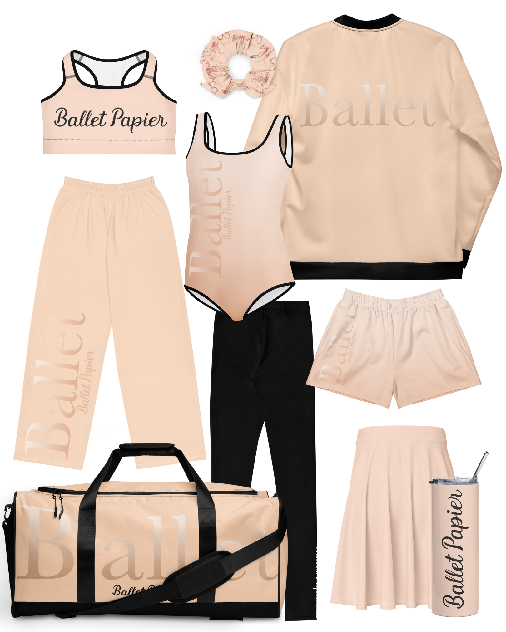 Ballet Papier Soft Peach Bralette