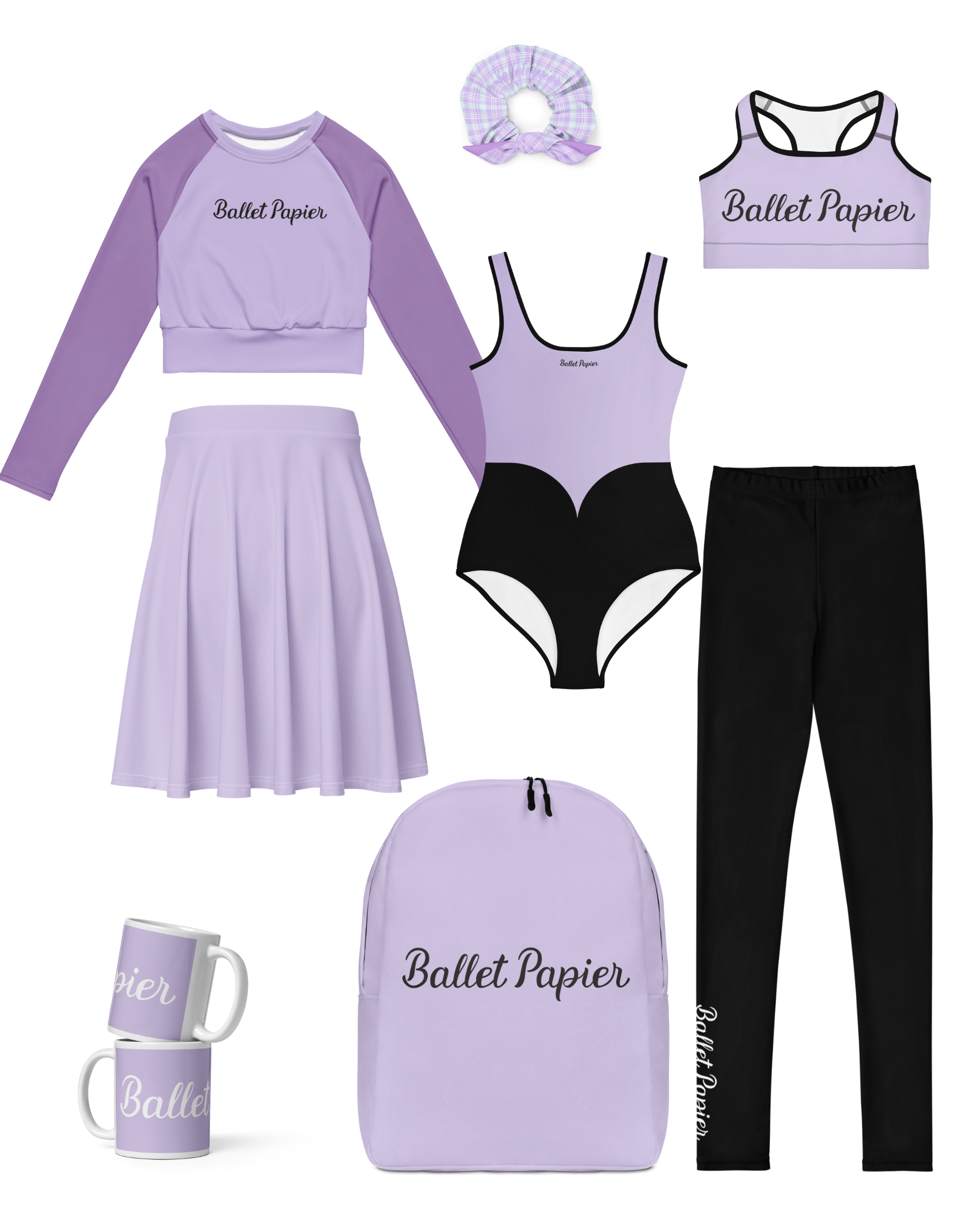 Ballet Papier Lilac Skirt