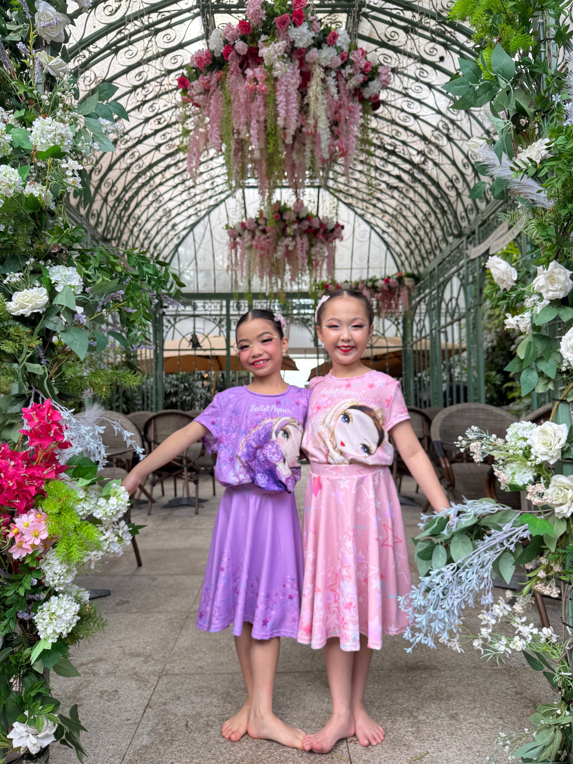 Sugar Plum Fairy Crop Tee