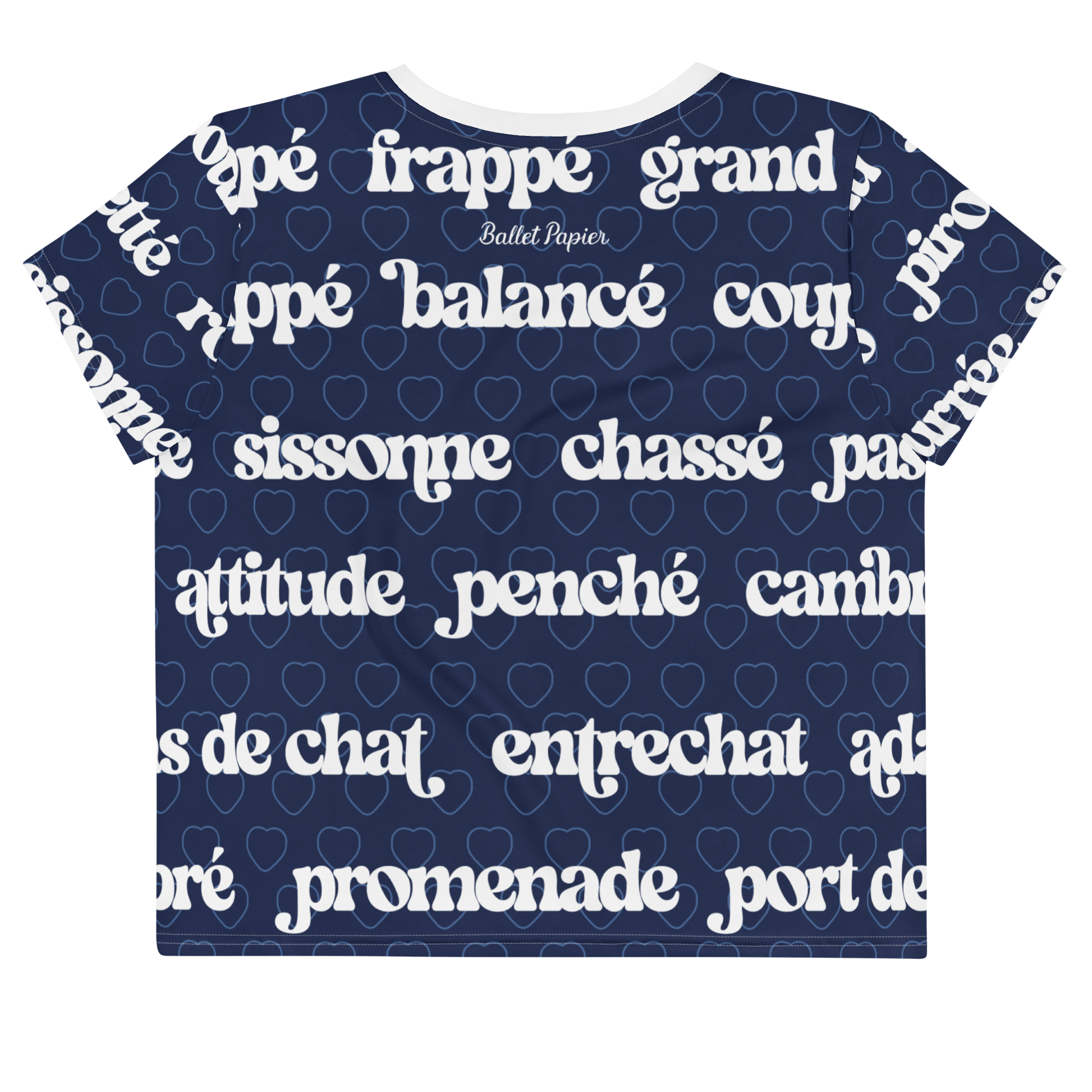 Ballet Love Language Crop Tee