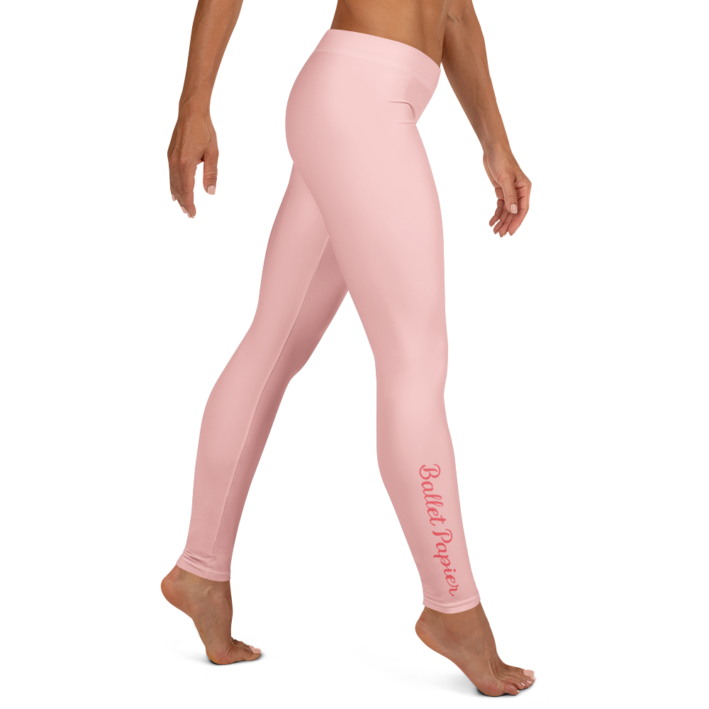 Ballet Papier Pink Leggings — Women
