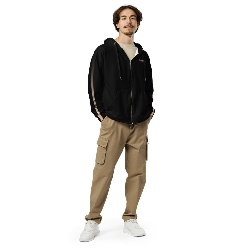 Black Fade Zip hoodie