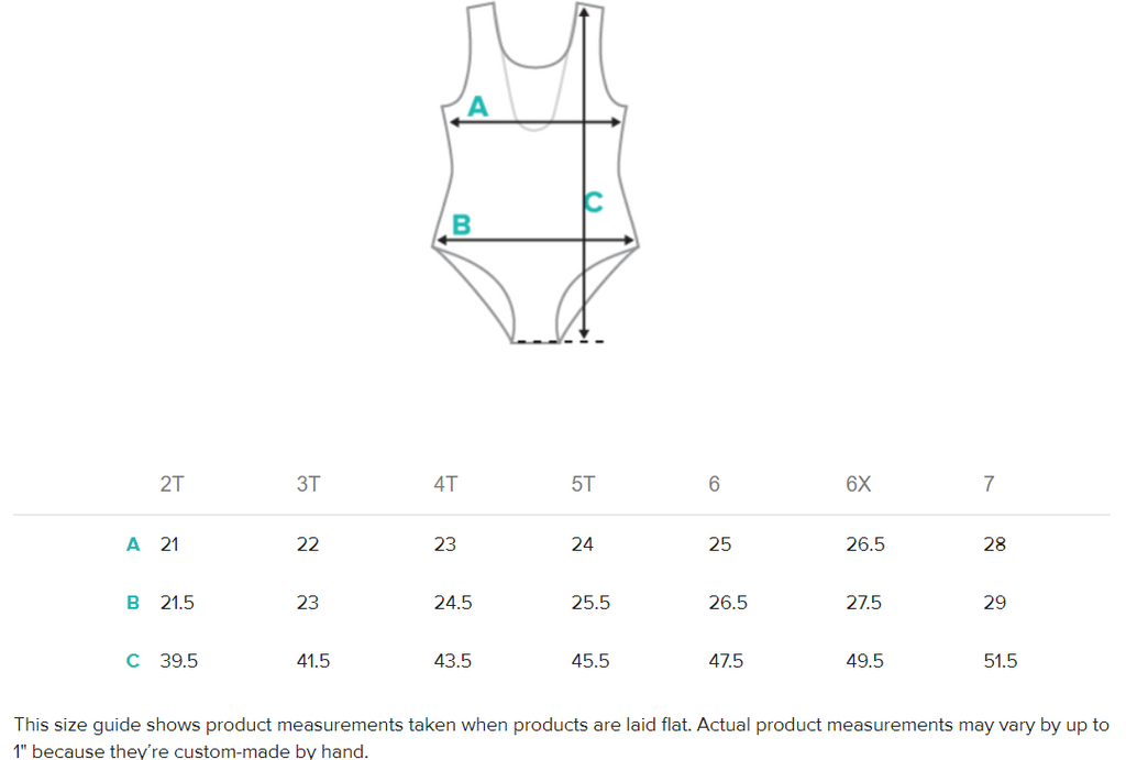 Ballet Teal Leotard — Girls 2-7