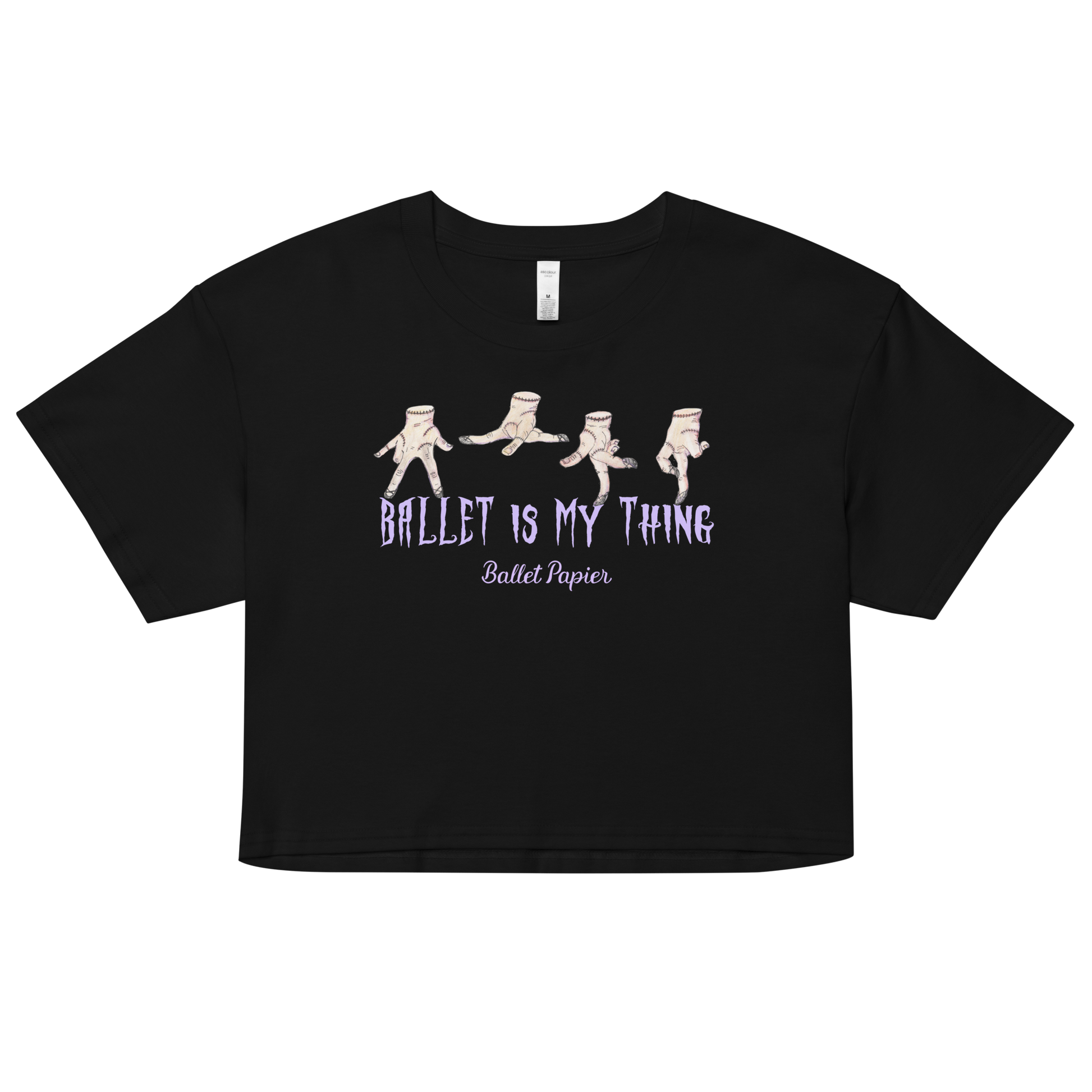 Ballet is my Thing Crop Top