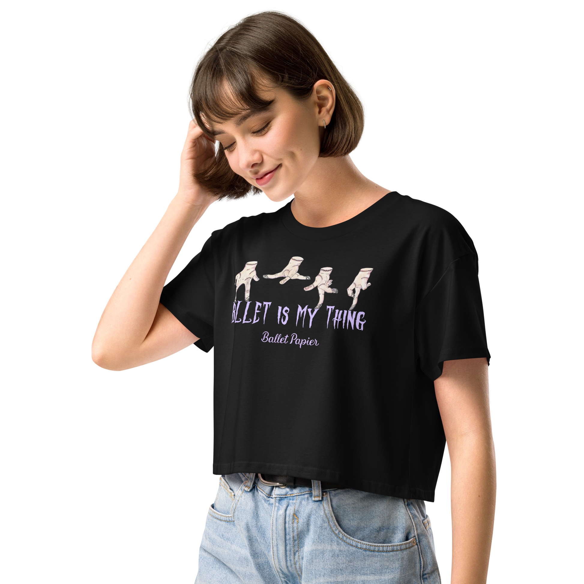 Ballet is my Thing Crop Top