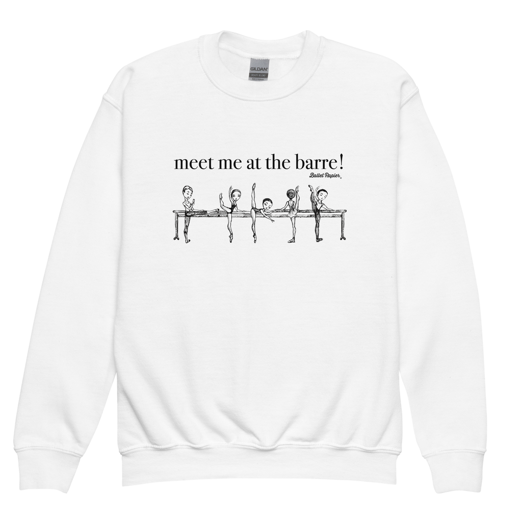 At the Barre Sweatshir t— Youth