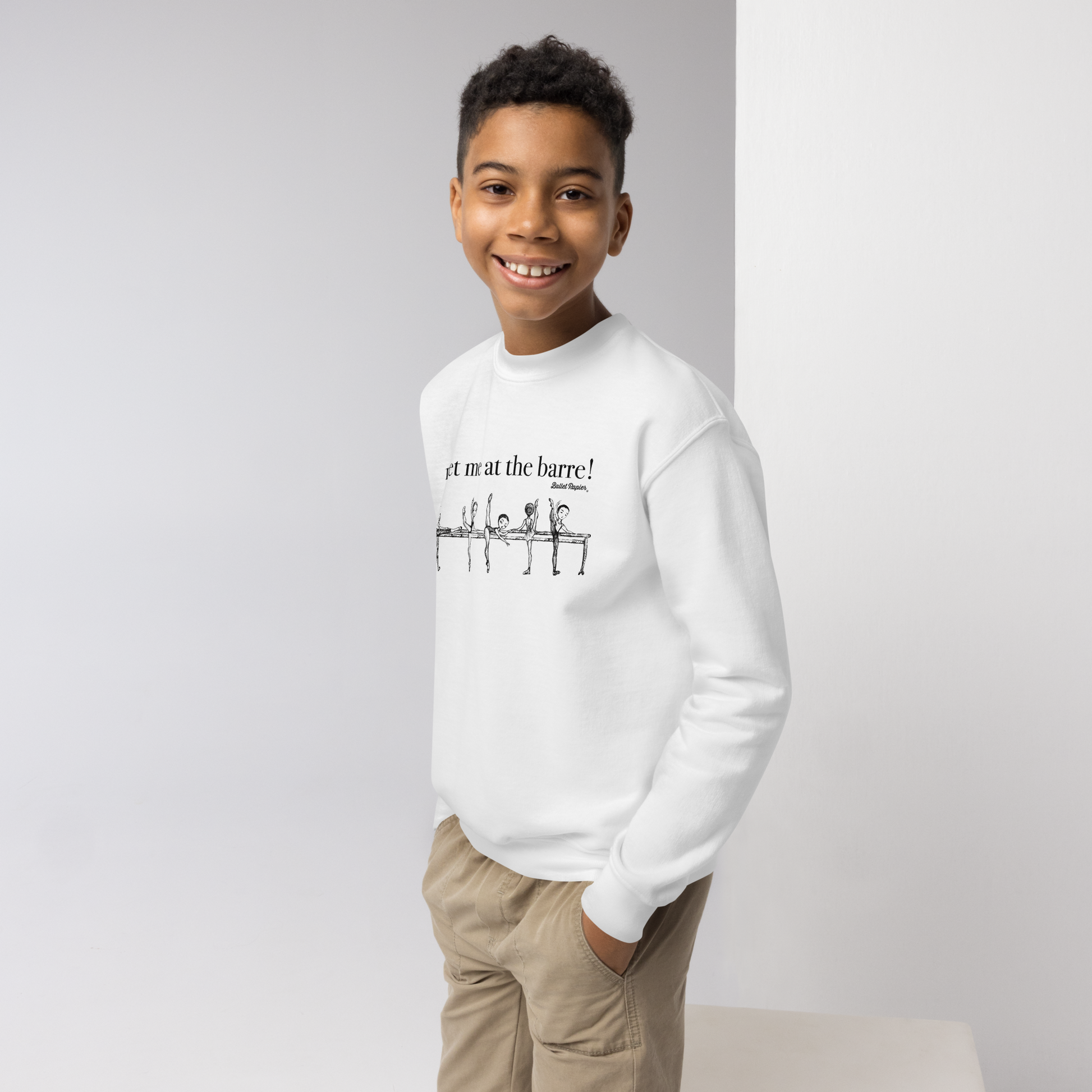 At the Barre Sweatshir t— Youth